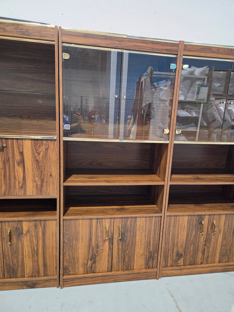 Vintage Wall Unit Bookcase Tower