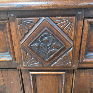 Antique Solid Wood Side Board