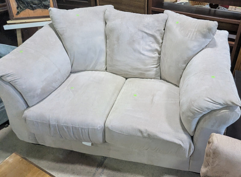 Light Beige 2-Seat Sofa