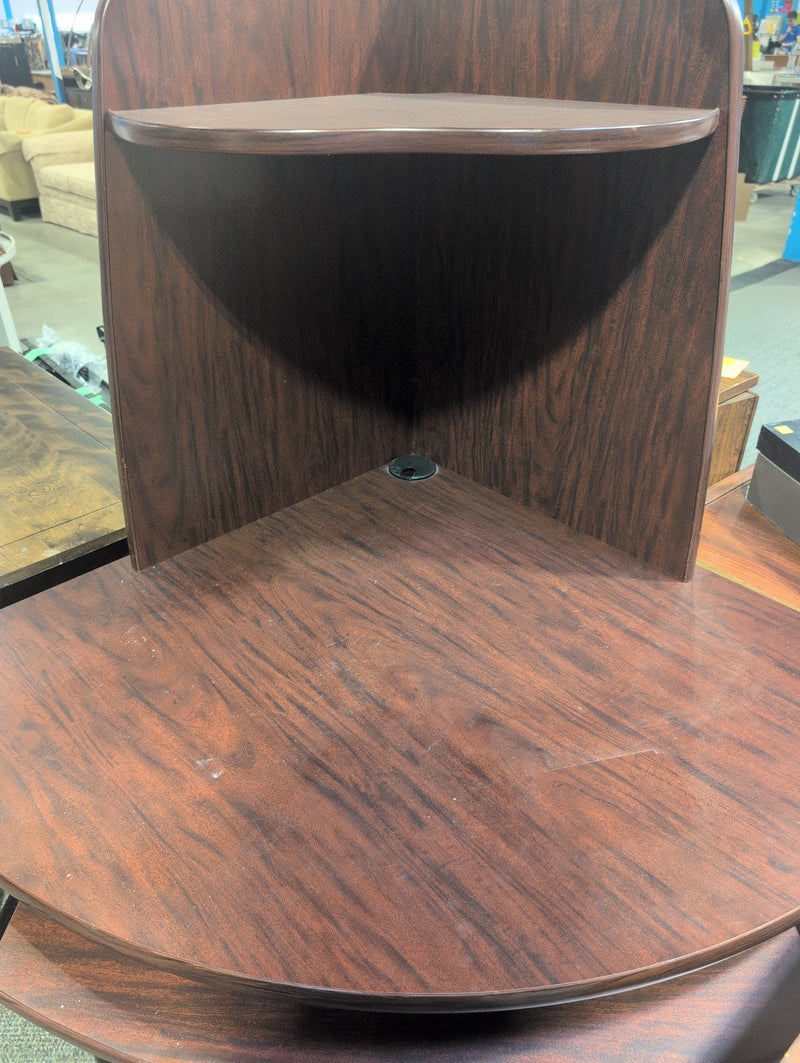Red Corner Desk