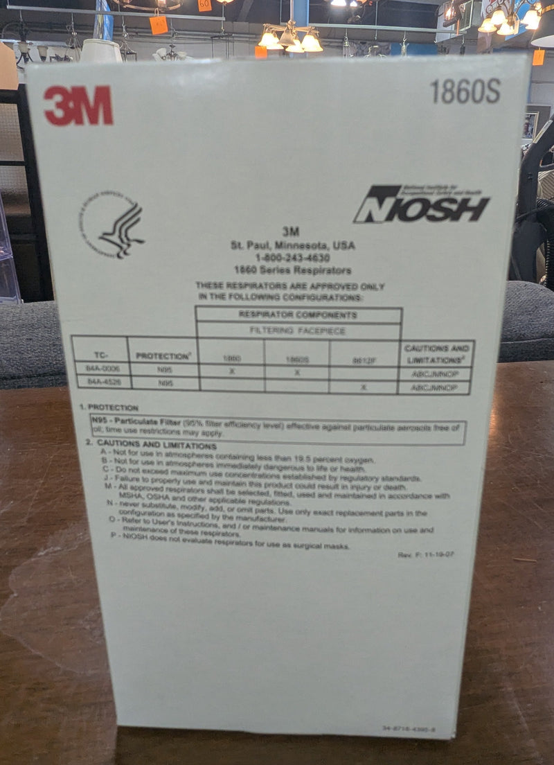 3M Health Care Particulate Respirator and Surgical Mask