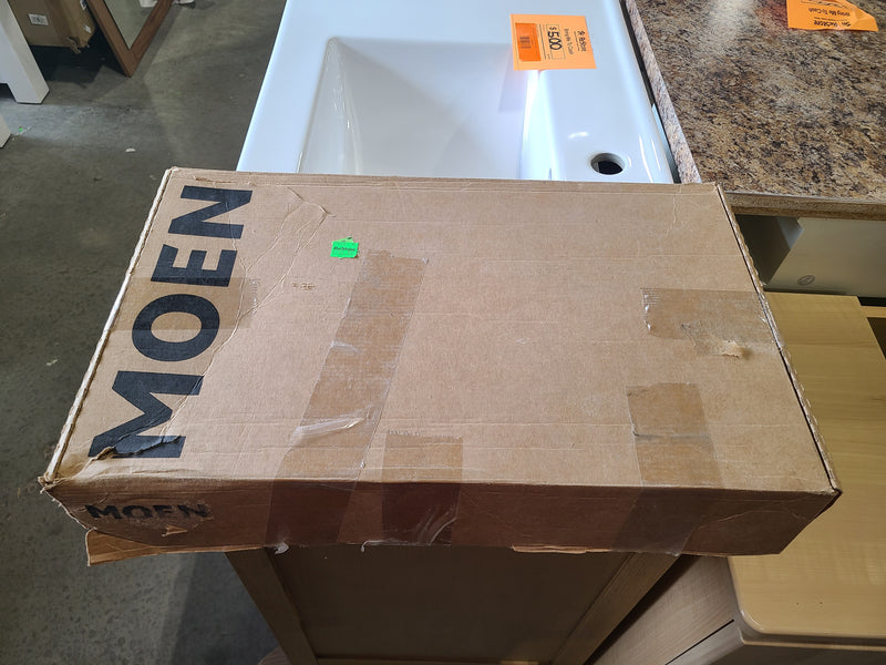 Moen Eva® 2-Handle Roman Tub Faucet Trim Kit with Hand Shower in Brushed Nickel