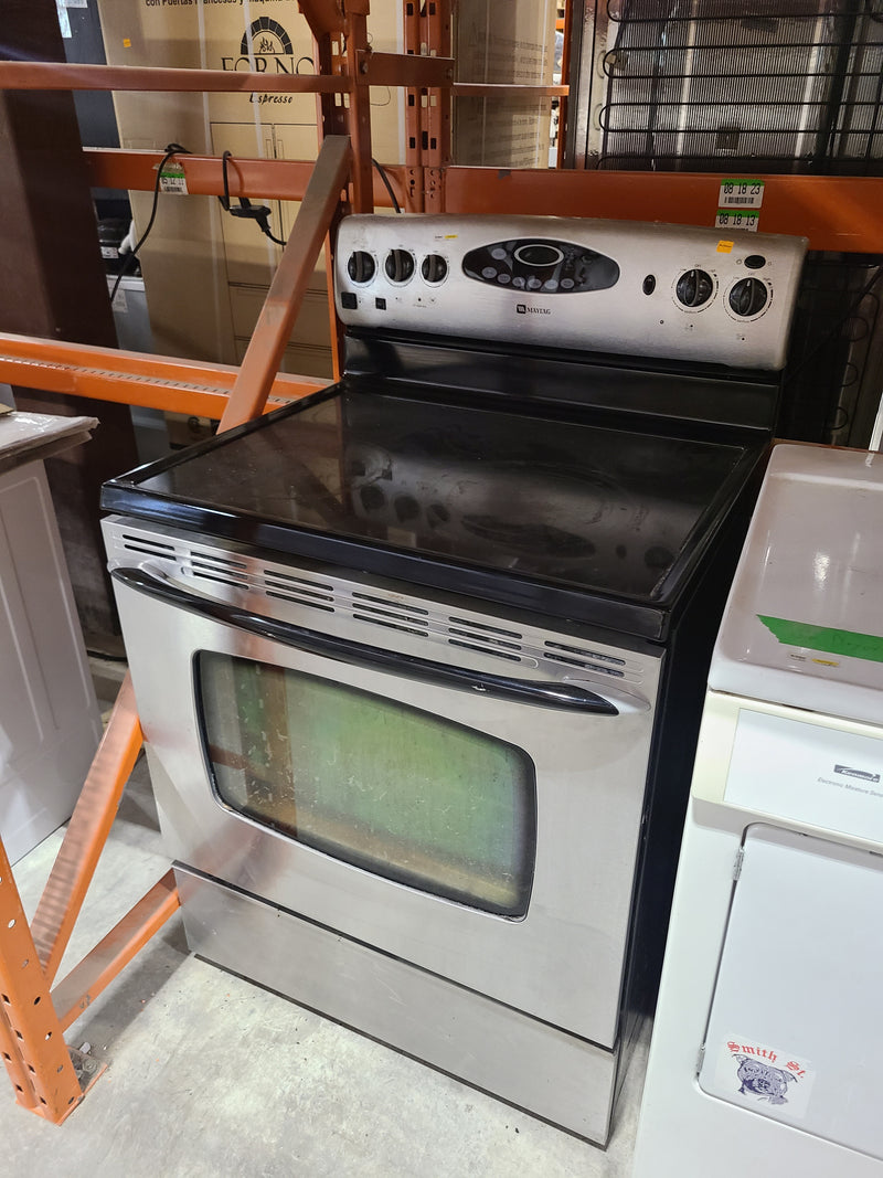 Maytag Stainless Steel Electric Range with Smooth Cooktop