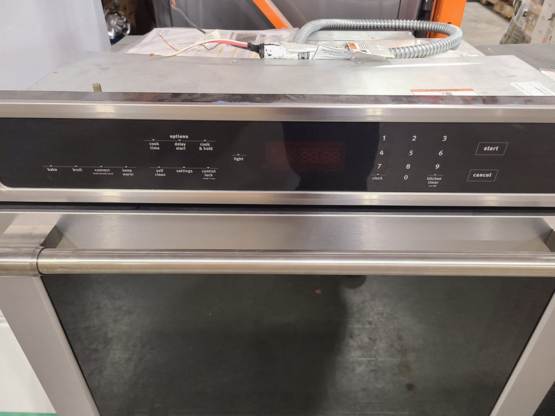Maytag 30-Inch Stainless Steel Electric Single Built-In Wall Oven with True Convection