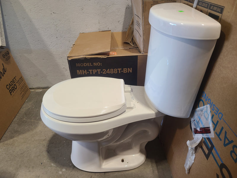 Seabath Designs Two-Piece Comfort Height Toilet with Soft-Close Seat