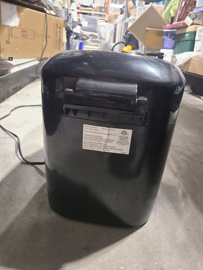 West Bend Bread Maker Machine in Black