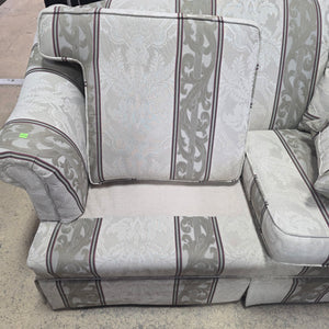 Traditional Beige Loveseat