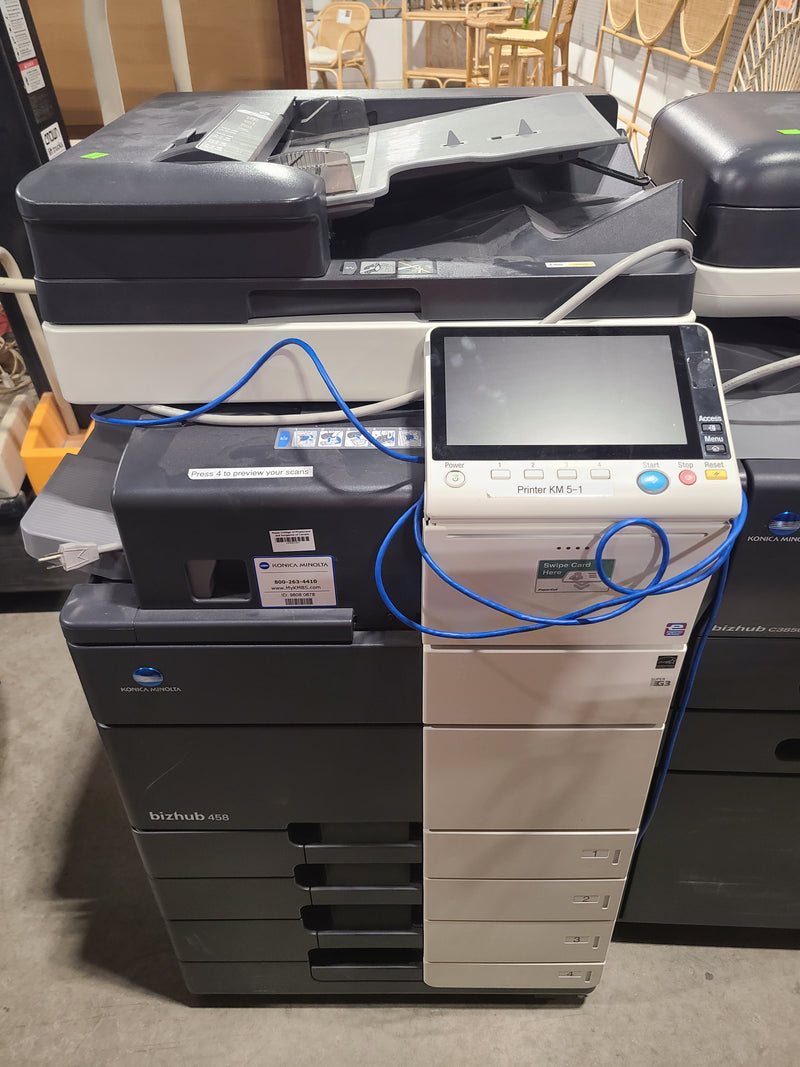 Konica Minolta bizhub 458 Multifunction Copier/Printer
