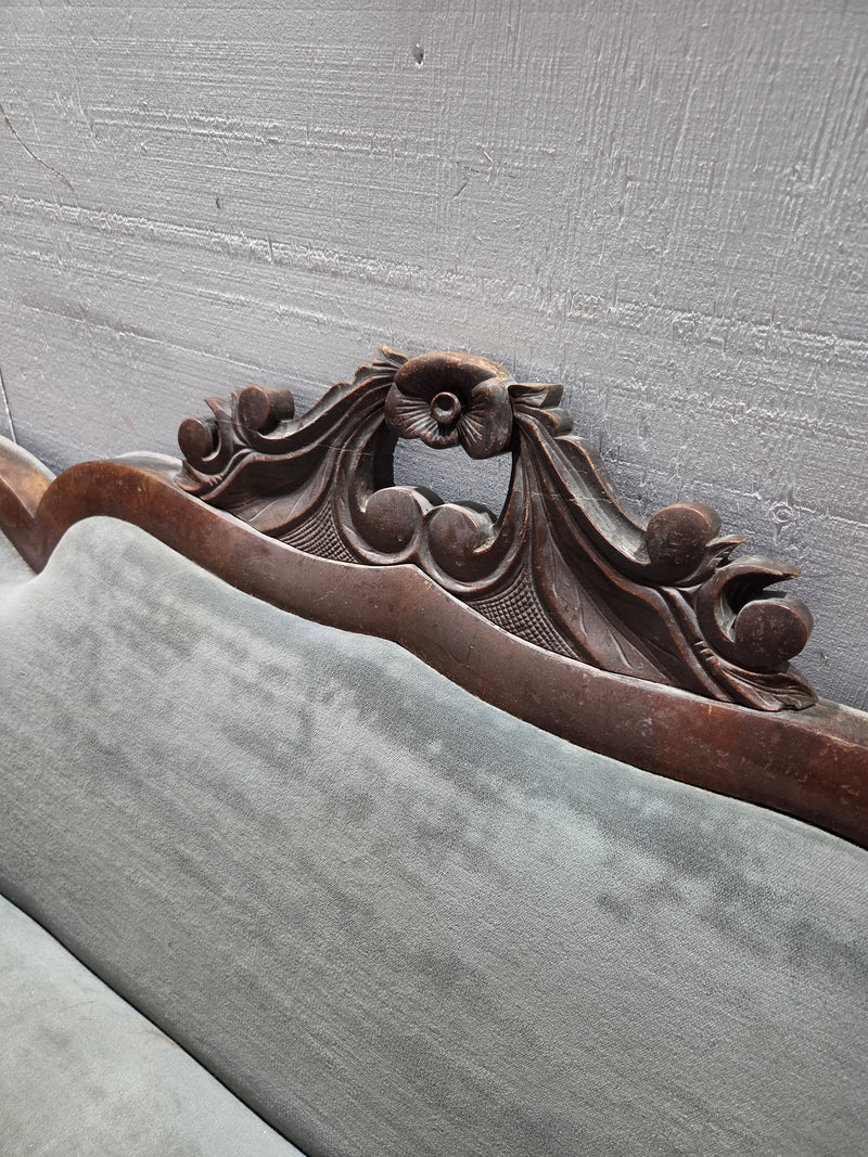 Victorian Camelback Sofa
