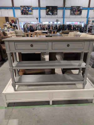 Baxton Studio Grey Console Table