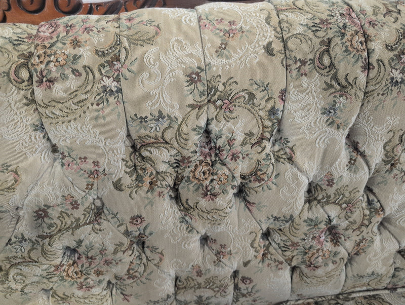 Vintage Floral 3 Seater Sofa