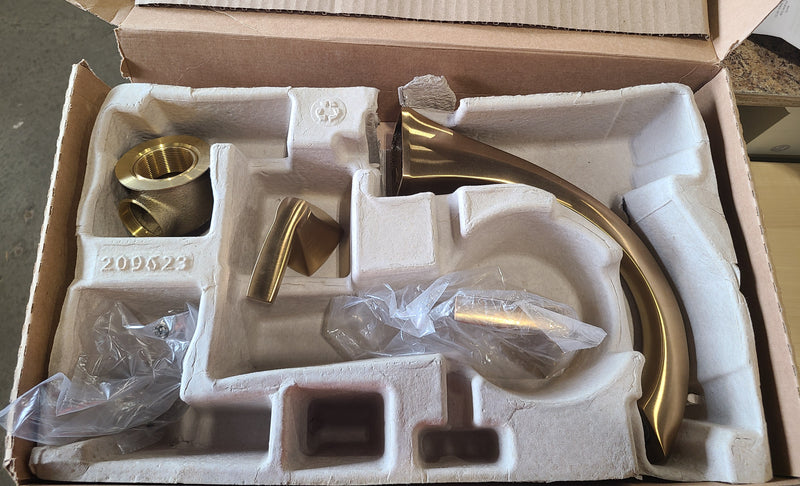 Moen Voss® Two-Handle Widespread Bathroom Faucet Trim Kit in Gold
