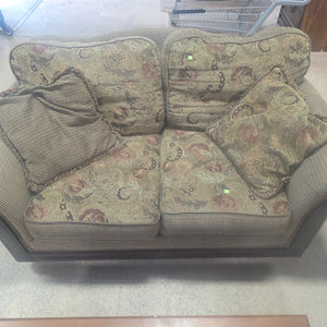 Traditional Brown Couch