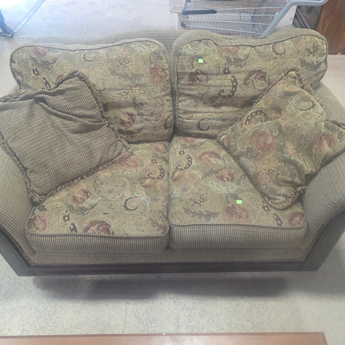Traditional Brown Couch