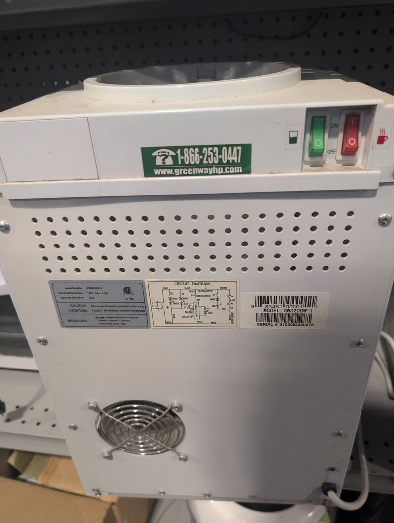 Greenway Hot and Cold Water Dispenser