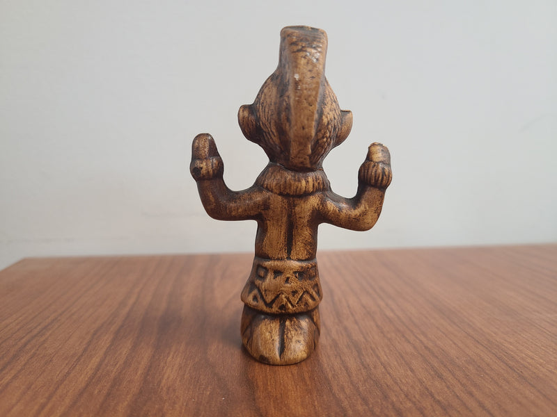 Vintage MCM Island-Style Menehune / Tiki Figurine Set of 3
