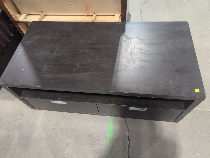 Black Mobile TV Stand