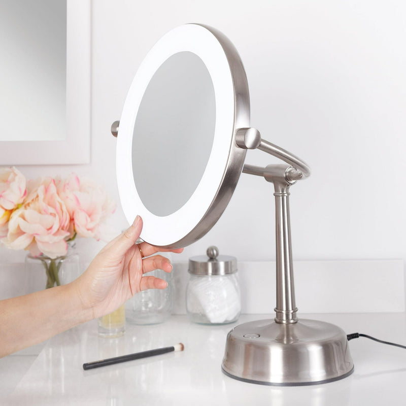 Zadro SLVRT410 Lighted Dimmable Sunlight Vanity Mirror