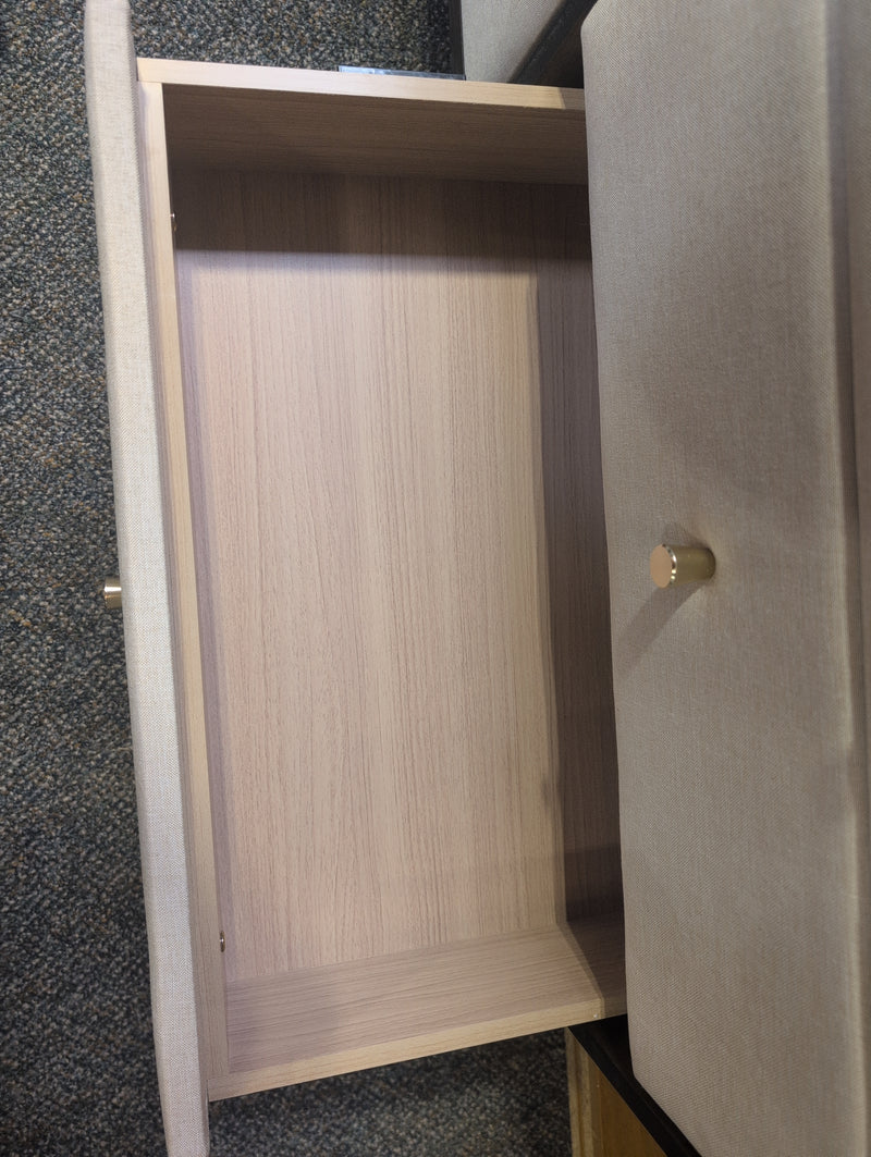 Fancy Dresser with 6 Fabric Faced Drawers