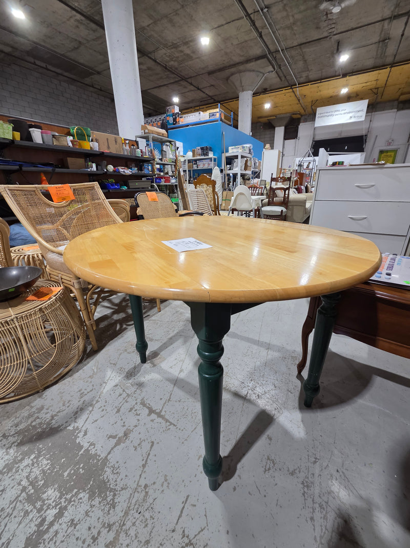 Round Wooden Dining Table