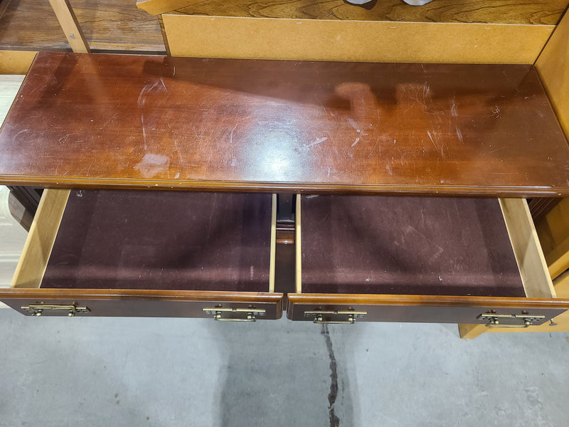 Traditional Cherry Finish 3-Door Server Buffet / Sideboard