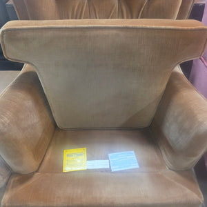 Classic Suede Swivel Chair