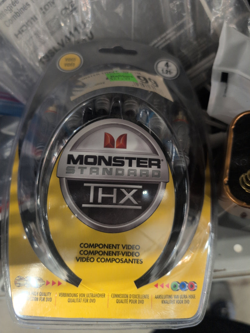 Monster Standard THX Video Cords, Pack of 3