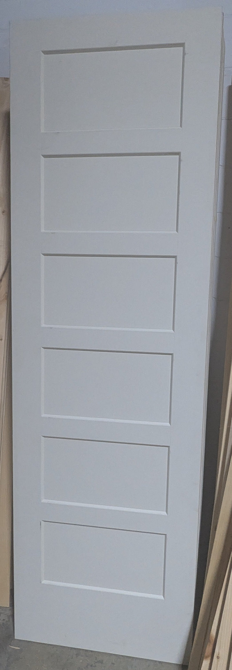 White 6 Panel Interior Door
