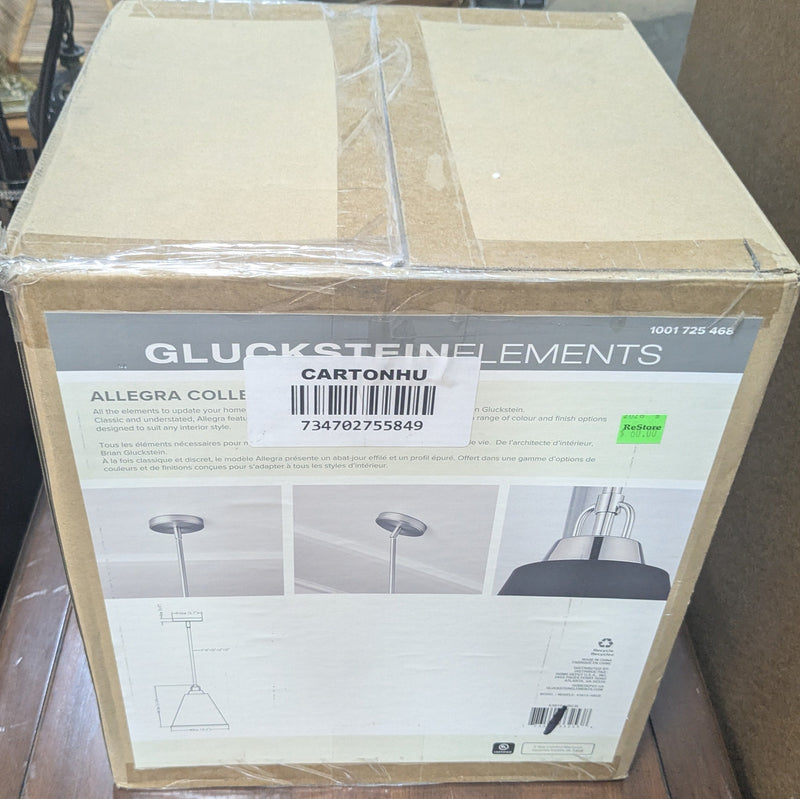 GlucksteinElements Allegra 6-Light Black Pendant Light