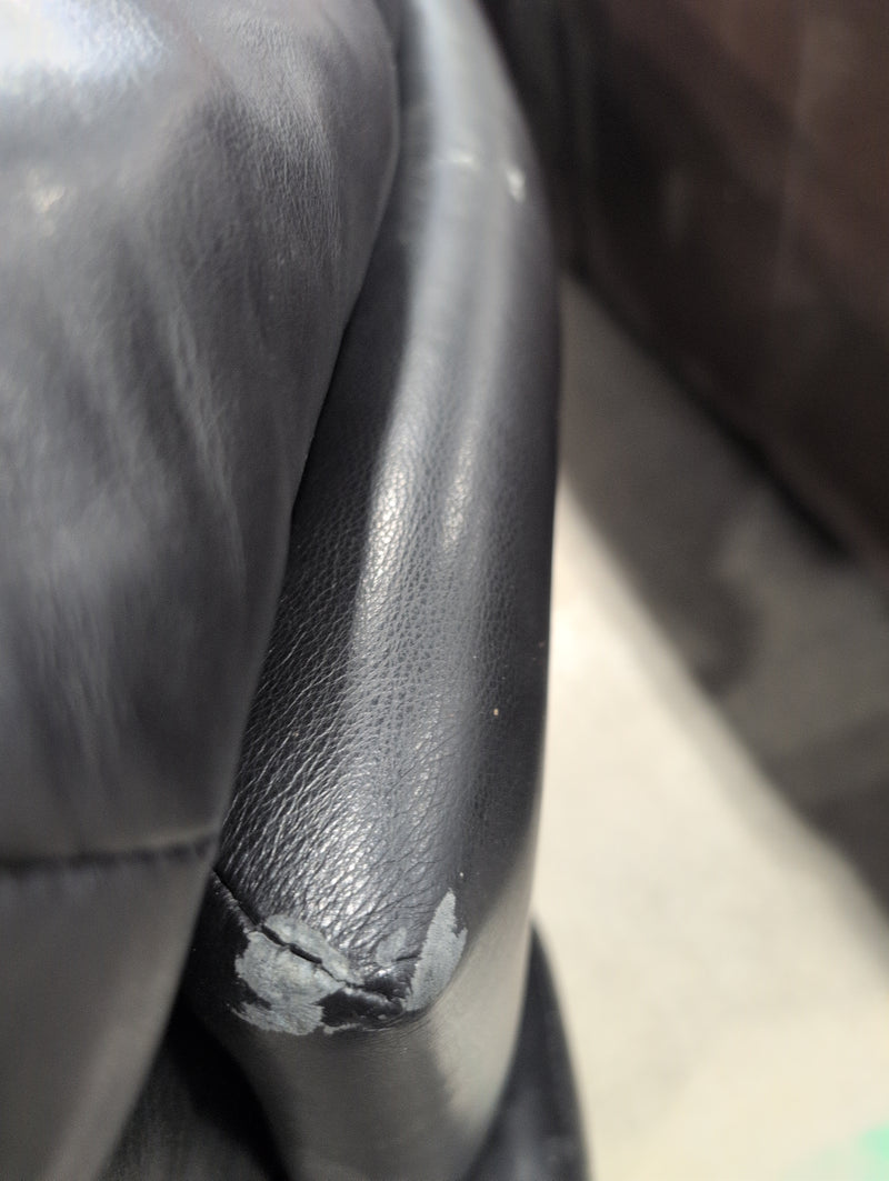 Black 2 Seater Sofa