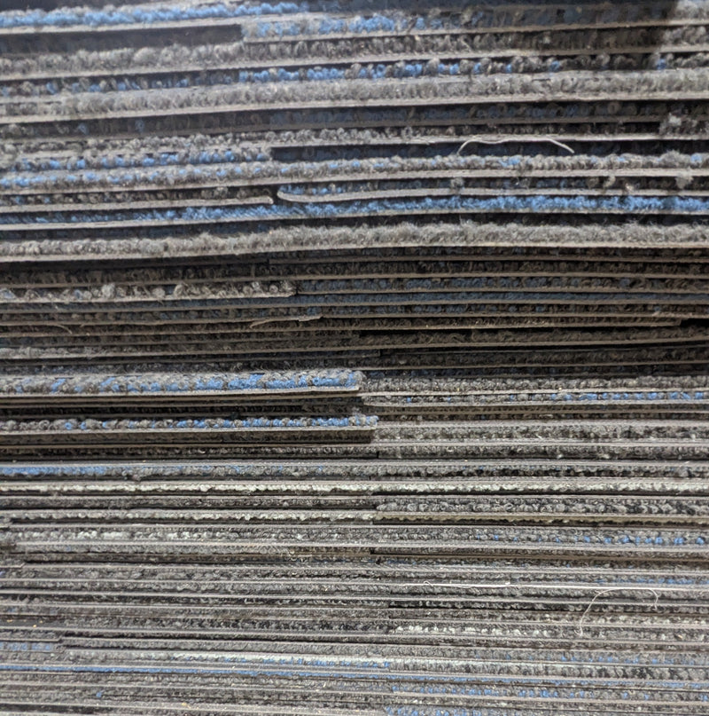 Multi-tone Grey and Blue Carpet Tiles