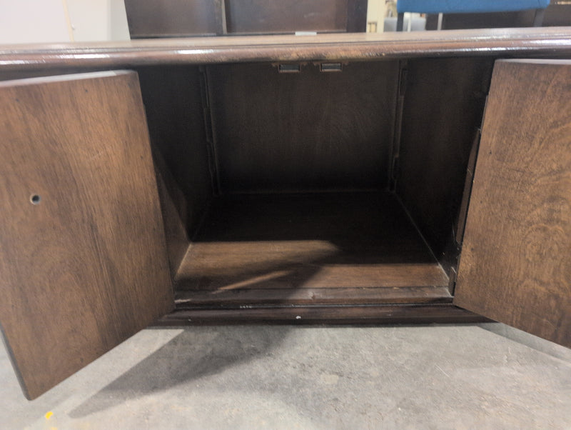 Ornate Wooden TV Stand