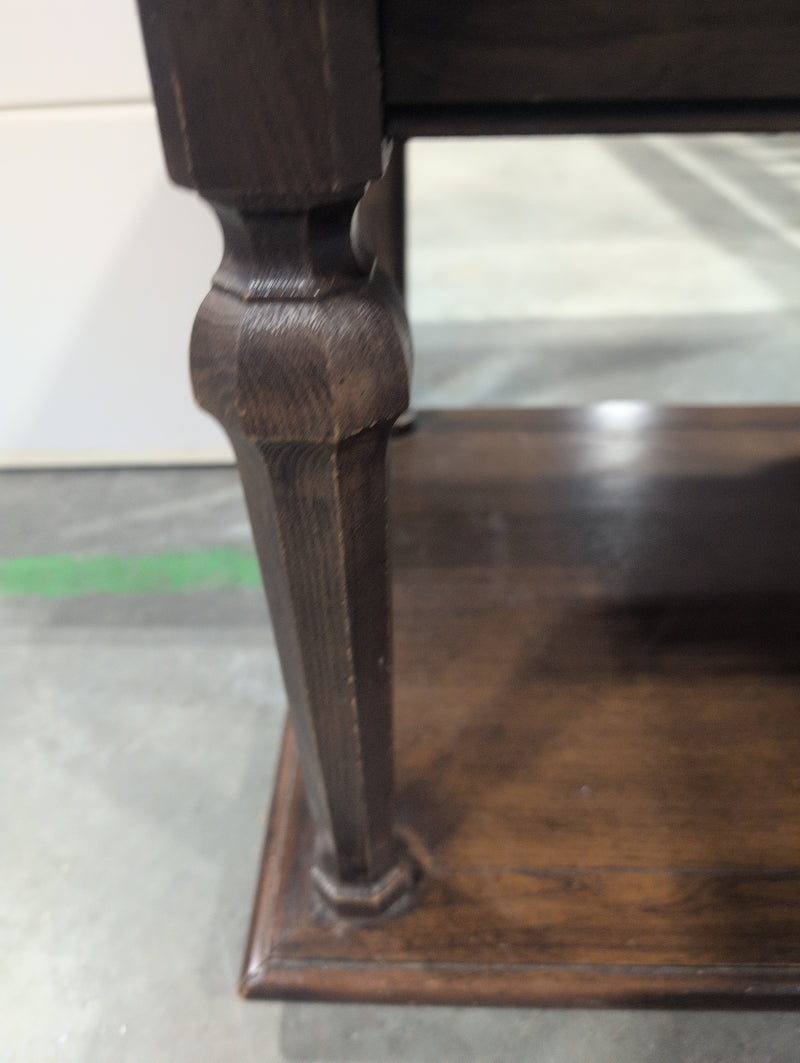 Ornate Wooden TV Stand