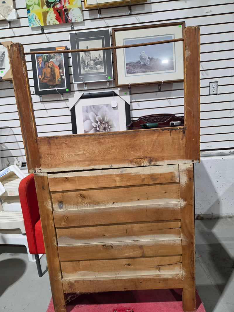 Antique Victorian Oak Washstand