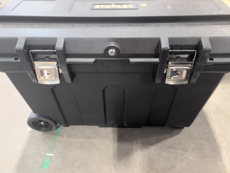 Stanley Giant Black Lockable Toolbox with Wheels and Handle