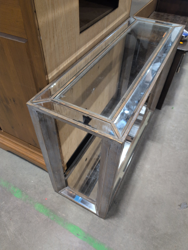 Mirrored Side Table