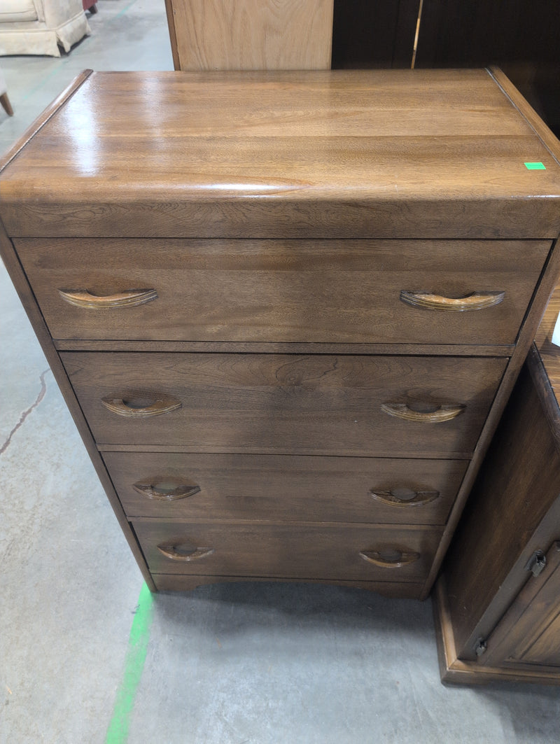 Waterfall Style Wood Dresser