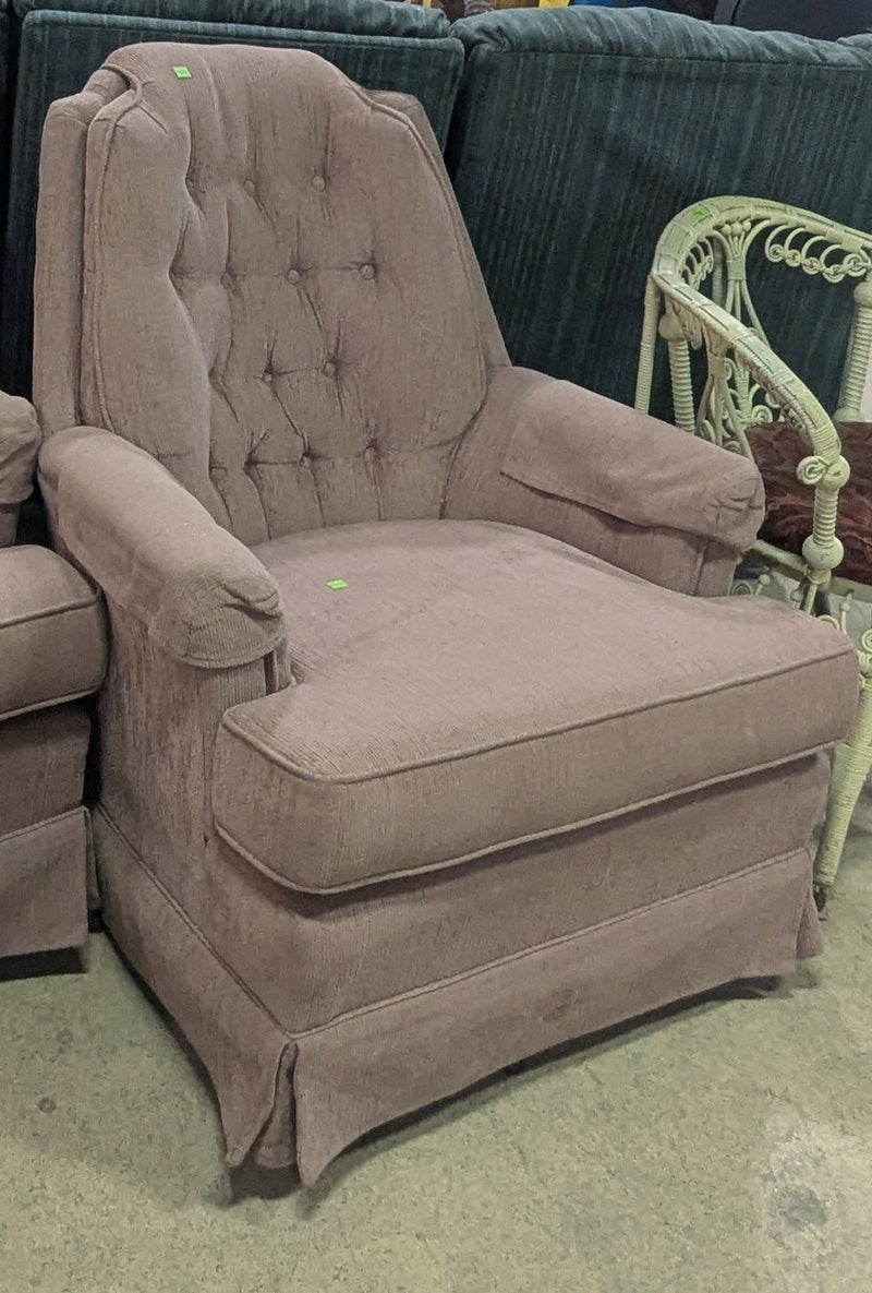 Light Pink Armchair Rocker