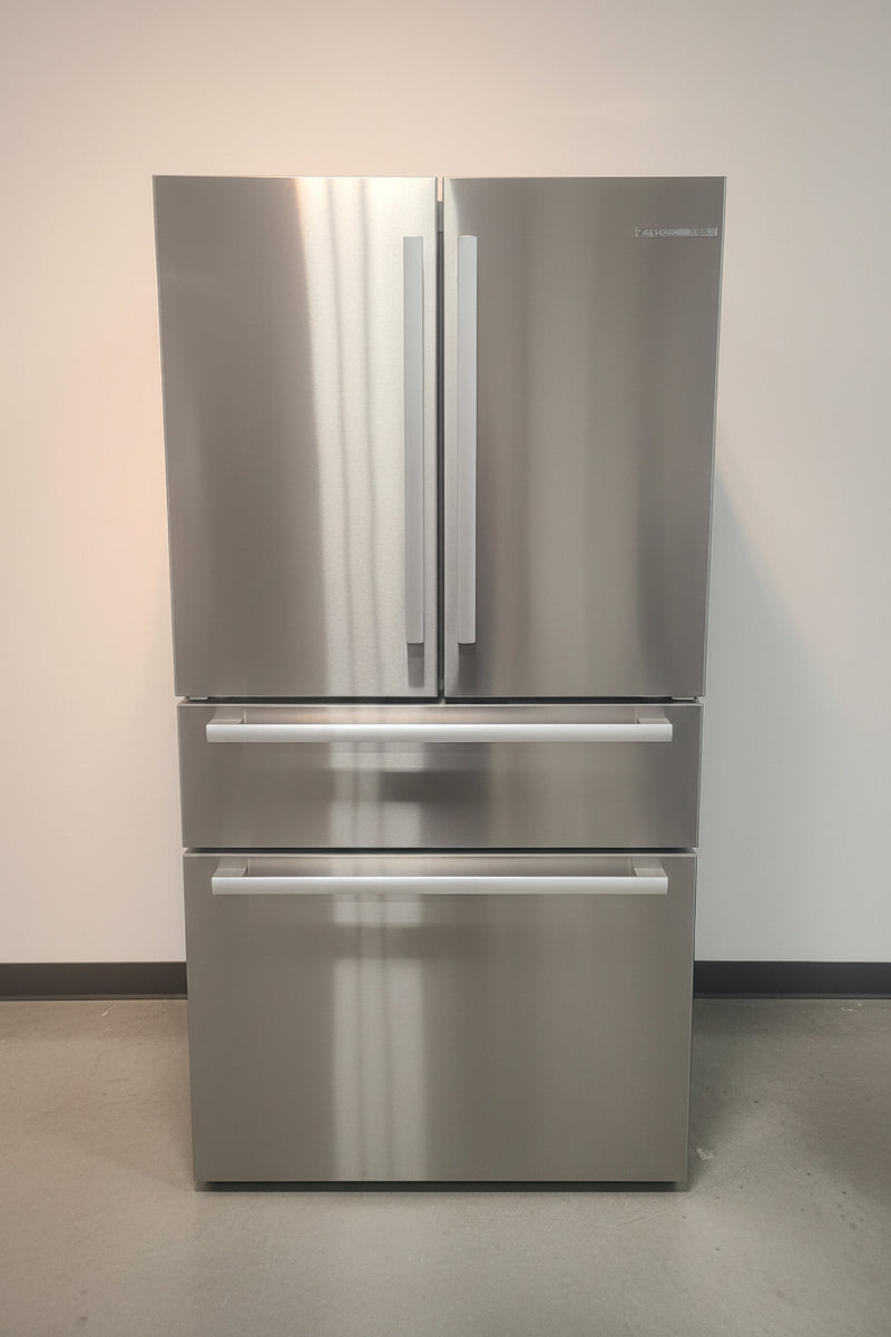 Excellent Condition New Bosch 800 Series Stainless Steel French Door Refrigerator