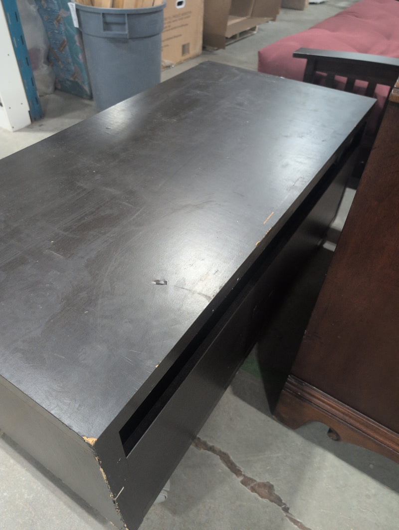 Black Mobile TV Stand