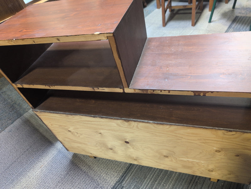 Mid Century Modern Wooden Shelf