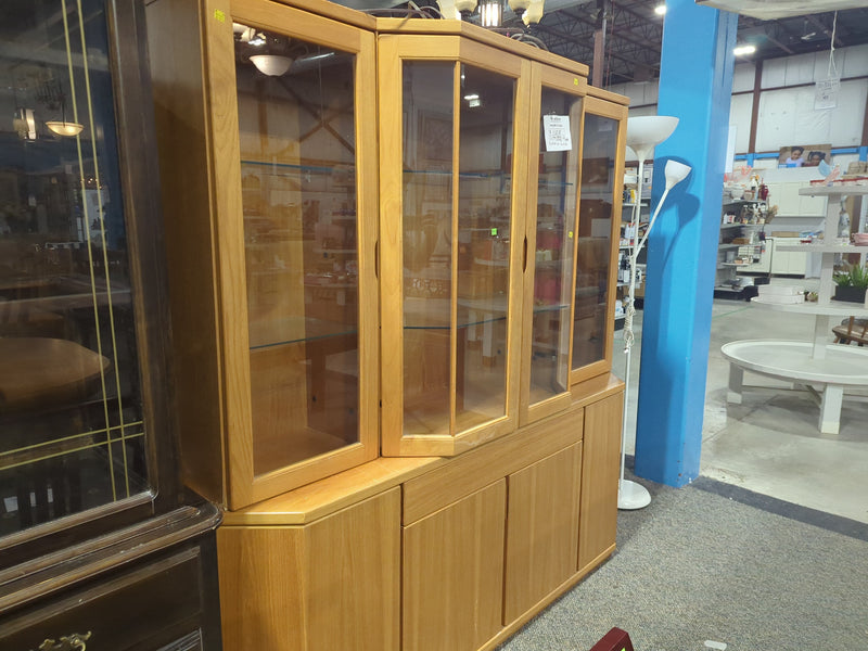 Vintage Teak Buffet & Hutch