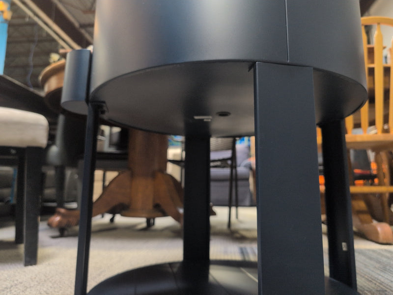 Round Blue Patio Beverage Cooler