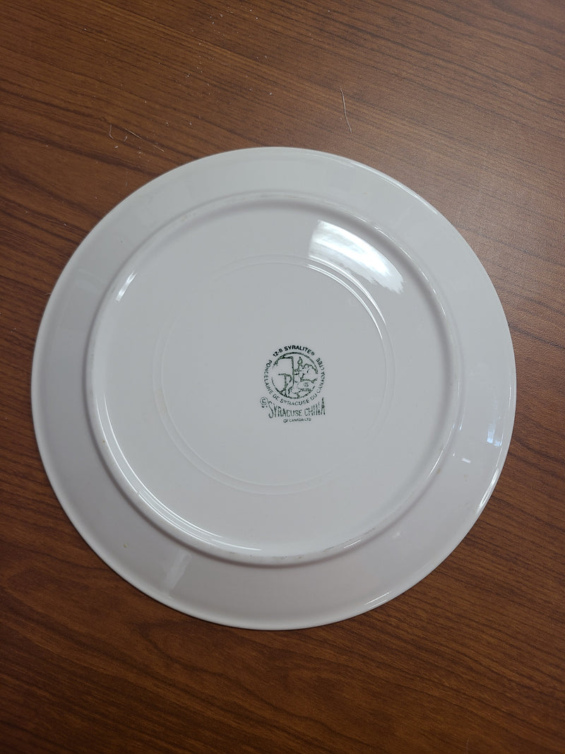 Vintage Canadian Forces Syracuse China Dinner Plate – Syralite