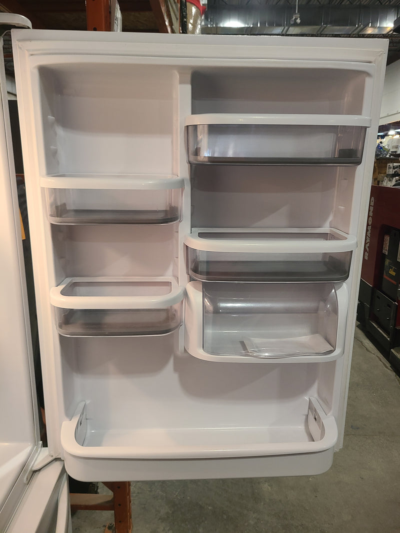 KitchenAid White Bottom-Freezer Refrigerator