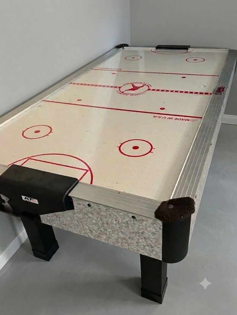 Vintage Sportcraft Turbo Hockey Air-Powered Hockey Table