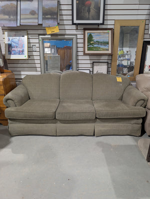 Traditional Arched-Back Sofa