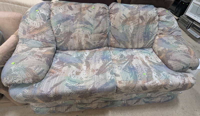 Vintage Patterned Loveseat
