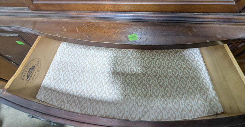 Knechtel Furniture Dark Brown Traditional Hutch