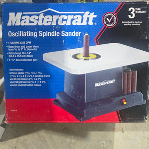 Mastercraft Oscillating Spindle Sander